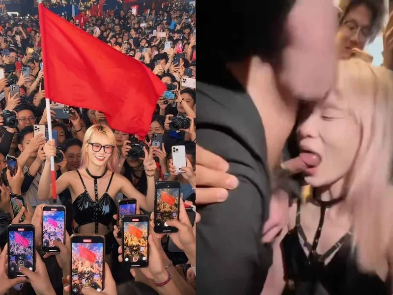 Cô giáo tiểu học mút chim người lạ trên đường